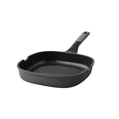BergHOFF Leo Stone+ Nonstick Ceramic 10.25-in. Grill Pan