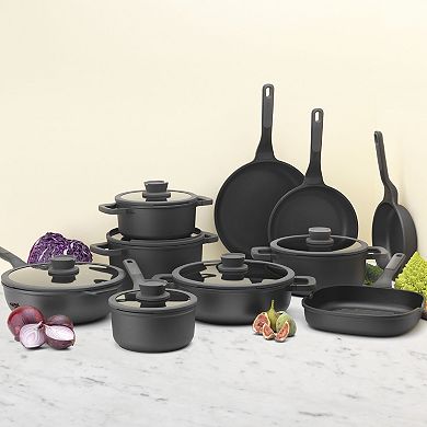BergHOFF Leo Stone+ Nonstick Ceramic 8-in. 3-qt. Stockpot