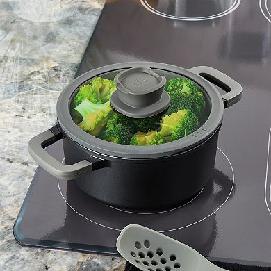 BergHOFF Leo Stone+ Nonstick Ceramic 8-in. 3-qt. Stockpot