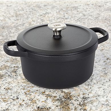 BergHOFF Leo Graphite 10.25-in. Enameled Cast Iron 6 qt. Stockpot