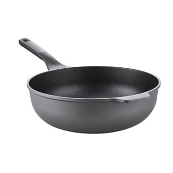 BergHOFF Leo Stone+ Nonstick Ceramic 12 in 5.3-qt Wok Pan