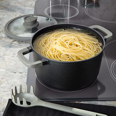 BergHOFF Leo Stone+ Nonstick Ceramic 10-in. 5.9-qt. Stockpot
