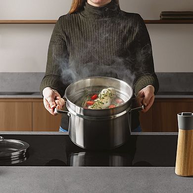 BergHOFF Leo Graphite 18/10 Stainless Steel 10-in. Steamer Insert