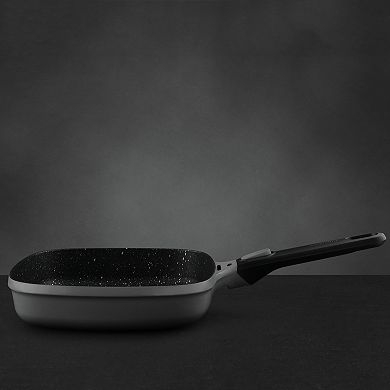 BergHOFF GEM 10-in. Non-Stick Detachable Handle Square Grill Pan