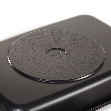 BergHOFF Leo Graphite Nonstick Cast Aluminum Teppanyaki Grill Plate