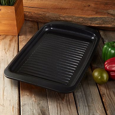 BergHOFF Leo Graphite Nonstick Cast Aluminum Teppanyaki Grill Plate