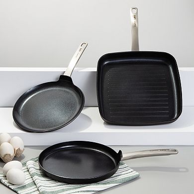 BergHOFF Leo Graphite Nonstick Ceramic 10.25-in. Pancake Pan