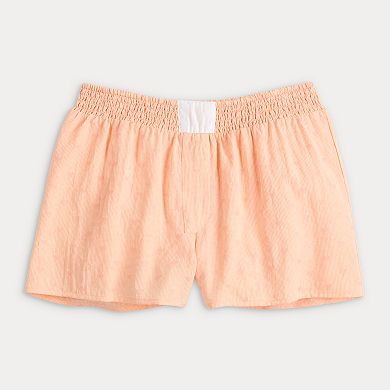 Juniors' Threads of Luxx Boxer Shorts