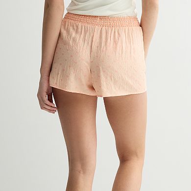 Juniors' Threads of Luxx Boxer Shorts