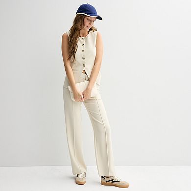 Juniors' SO® High Neck Longline Vest