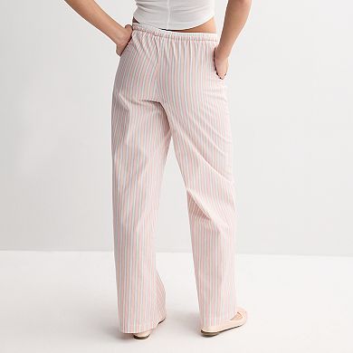 Juniors' Threads Of Luxx Boxer Pants