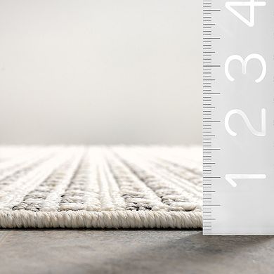 nuLOOM Halsey Geometric Indoor/Outdoor Area Rug