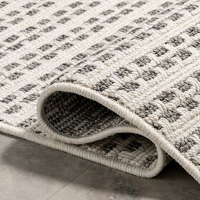 nuLOOM Halsey Geometric Indoor/Outdoor Area Rug