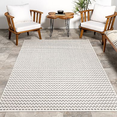 nuLOOM Halsey Geometric Indoor/Outdoor Area Rug