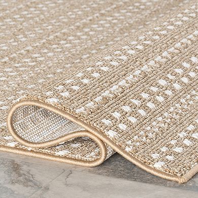 nuLOOM Haylo Geometric Indoor/Outdoor Area Rug