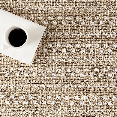 nuLOOM Haylo Geometric Indoor/Outdoor Area Rug