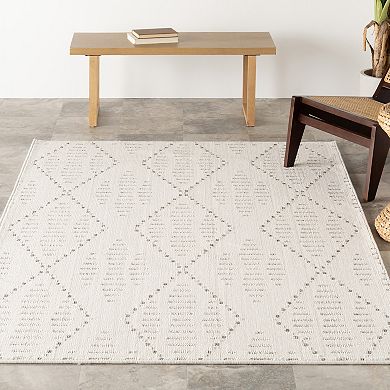 nuLOOM Hestia Trellis Indoor/Outdoor Area Rug
