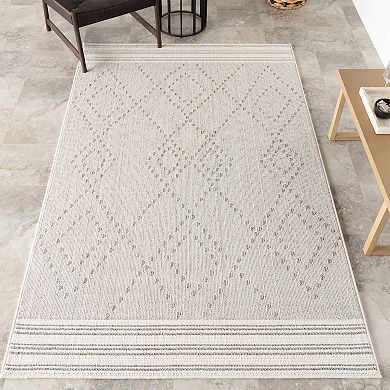 nuLOOM Jacinda Trellis Indoor/Outdoor Area Rug