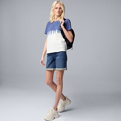 Women's Simply Vera Vera Wang Boyfriend Tee