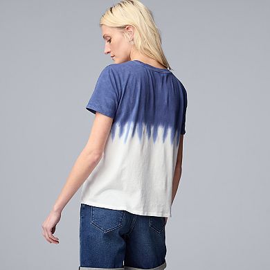Women's Simply Vera Vera Wang Boyfriend Tee