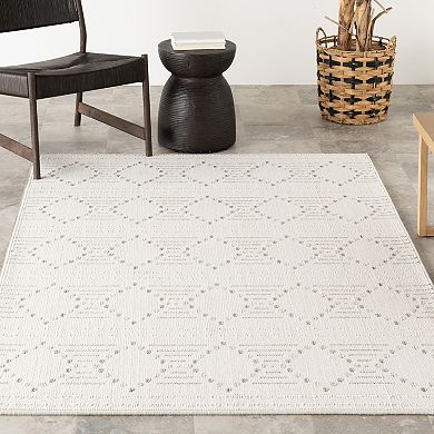 nuLOOM Jaxine Geometric Indoor/Outdoor Area Rug