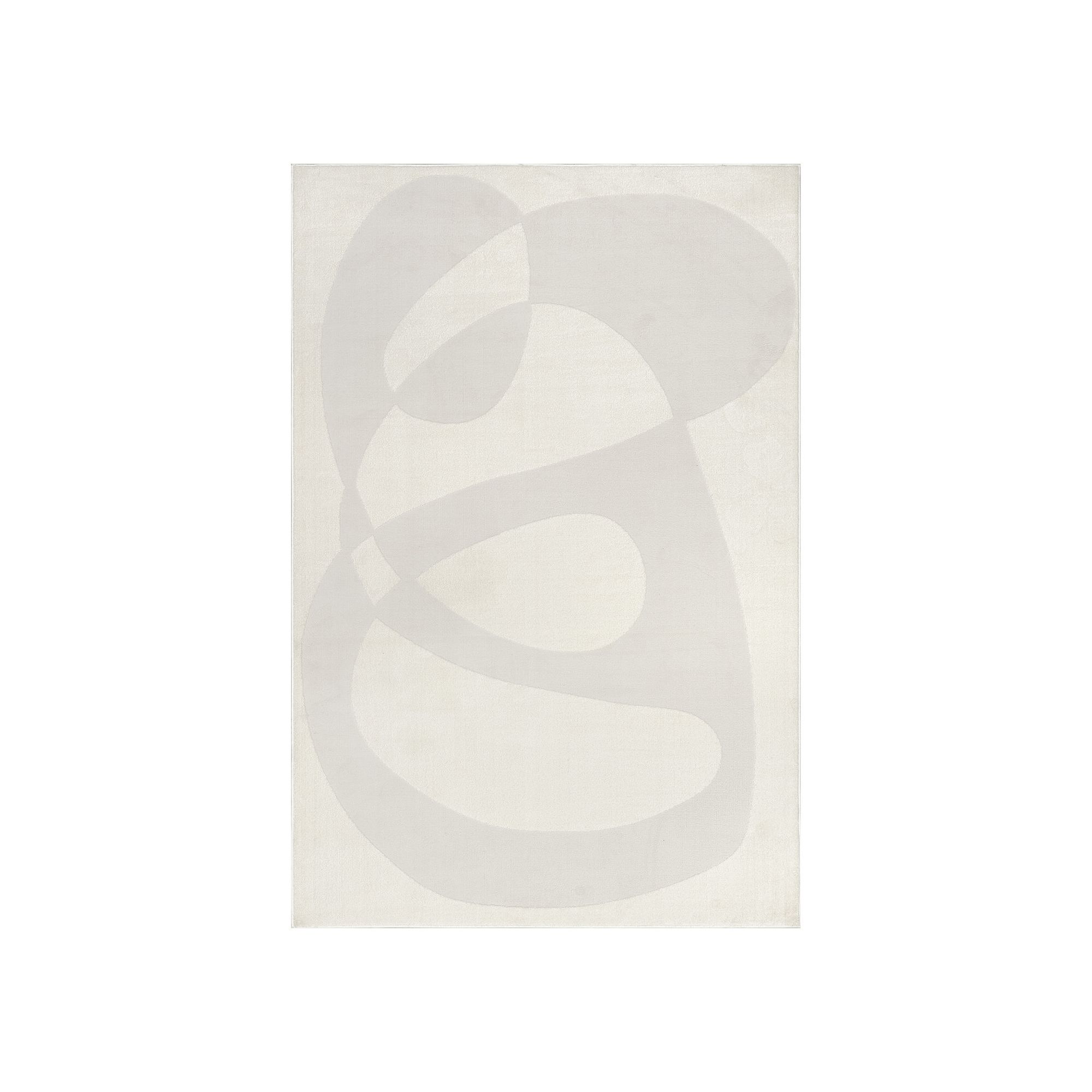 nuLOOM Kahili High-Low Abstract Area Rug, Ivory