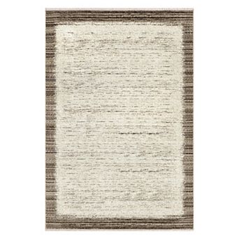 nuLOOM Sonali Casual Bordered Fringe Area Rug