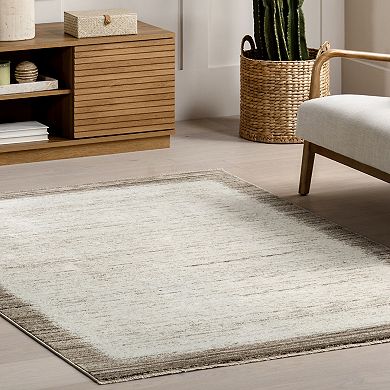 nuLOOM Sonali Casual Bordered Fringe Area Rug