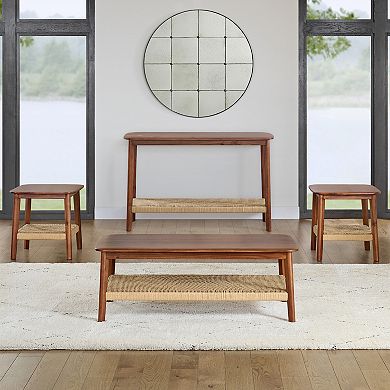 Alaterre Furniture Coffee Table, Console Table & End Table 4-piece Set