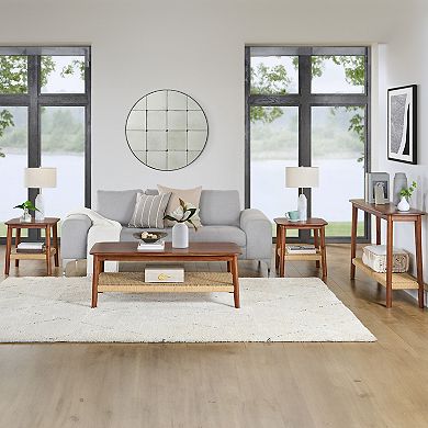 Alaterre Furniture Coffee Table, Console Table & End Table 4-piece Set
