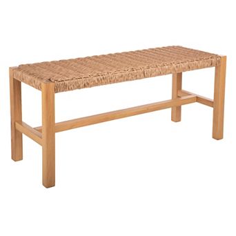Alaterre Furniture 40" Newport Wooden Entryway Bench