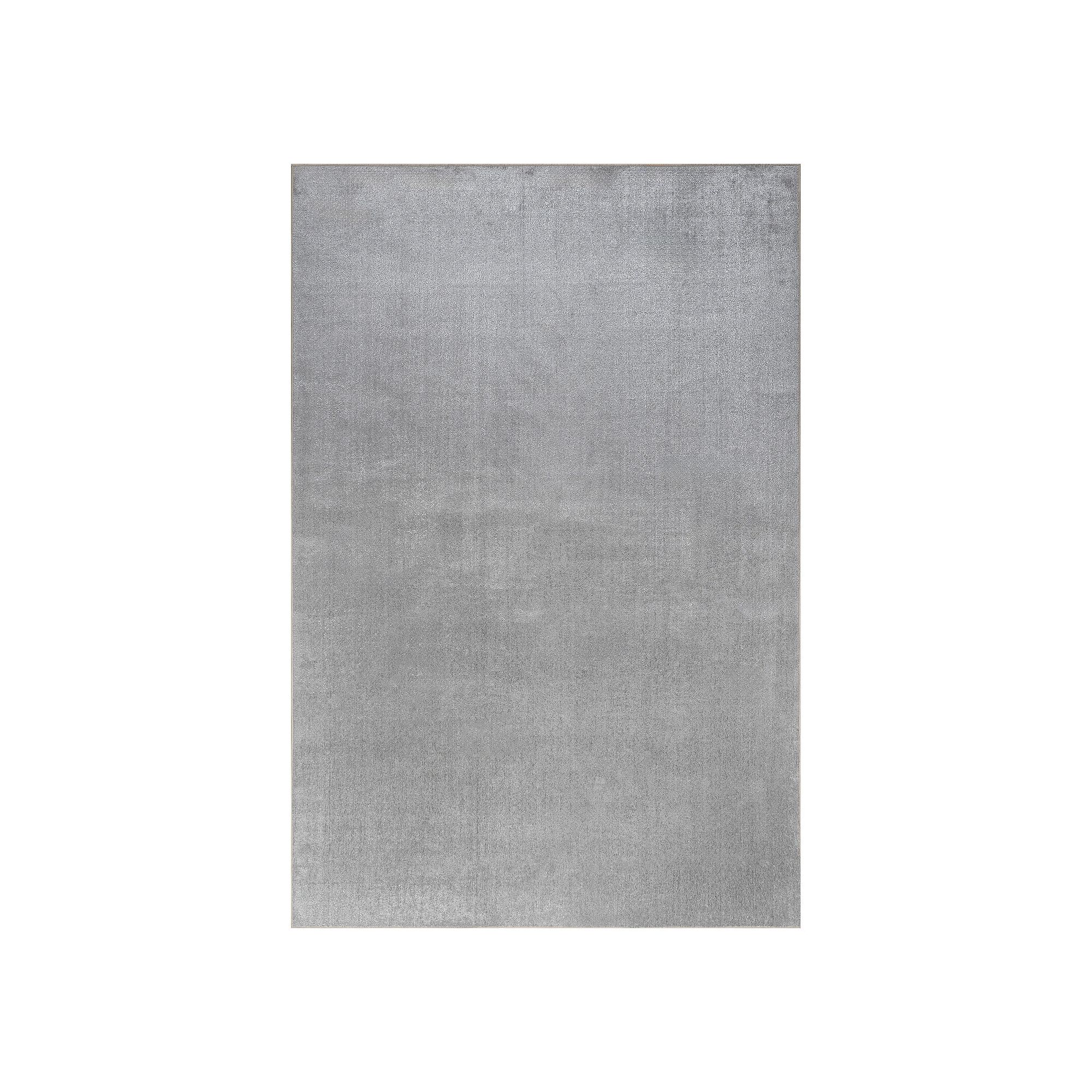 nuLOOM Argelia Solid Area Rug, Light Gray