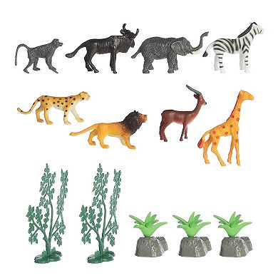 Aurora Toys Multicolor Habitat Mini Safari Play Figures Timeless Toy