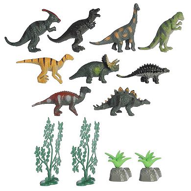 Aurora Toys Multicolor Habitat Mini Dino Play Figures Timeless Toy
