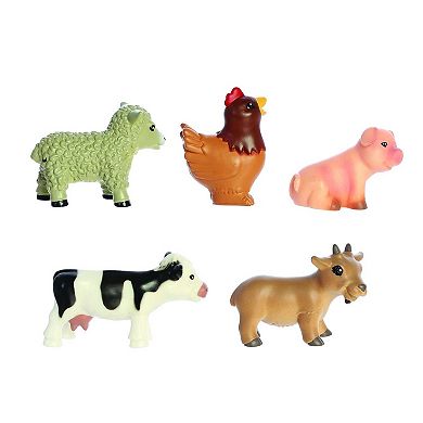 Aurora Toys Mini Multicolor Habitat My First Farm Animal Play Set Timeless Toys
