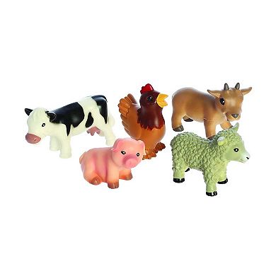 Aurora Toys Mini Multicolor Habitat My First Farm Animal Play Set Timeless Toys