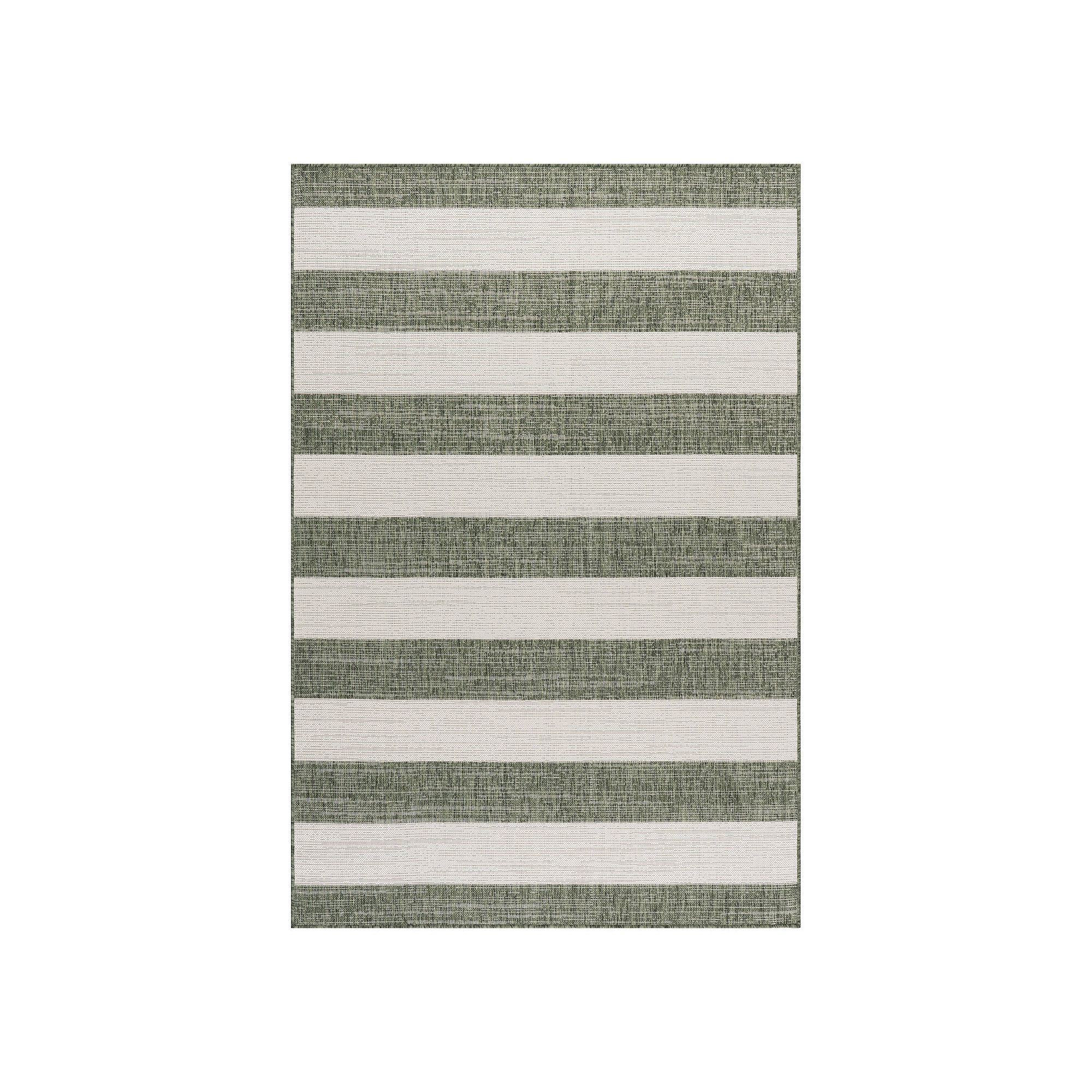 nuLOOM Briaana Striped Area Rug, Green