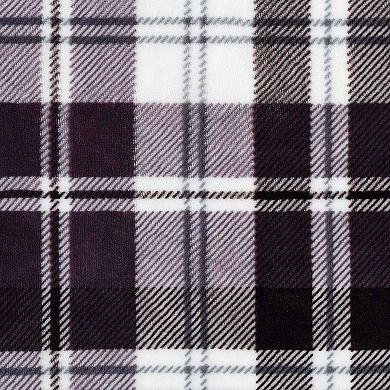 Eddie Bauer Trailhead Plaid Sherpa Throw Blanket