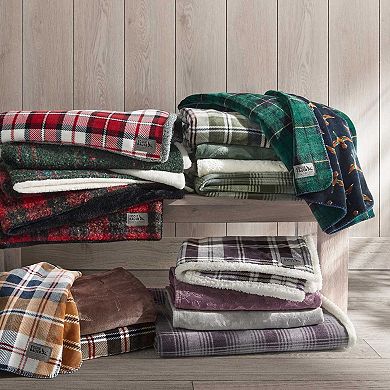 Eddie Bauer Parkwood Plaid Throw Blanket