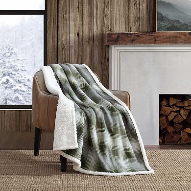 Eddie Bauer Nordic Plaid Throw Blanket