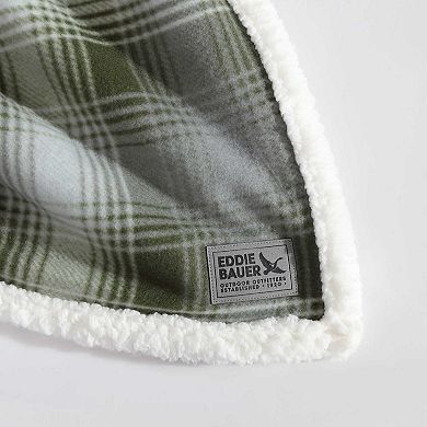 Eddie Bauer Nordic Plaid Throw Blanket