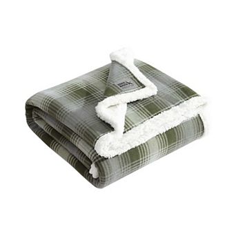 Eddie Bauer Nordic Plaid Throw Blanket