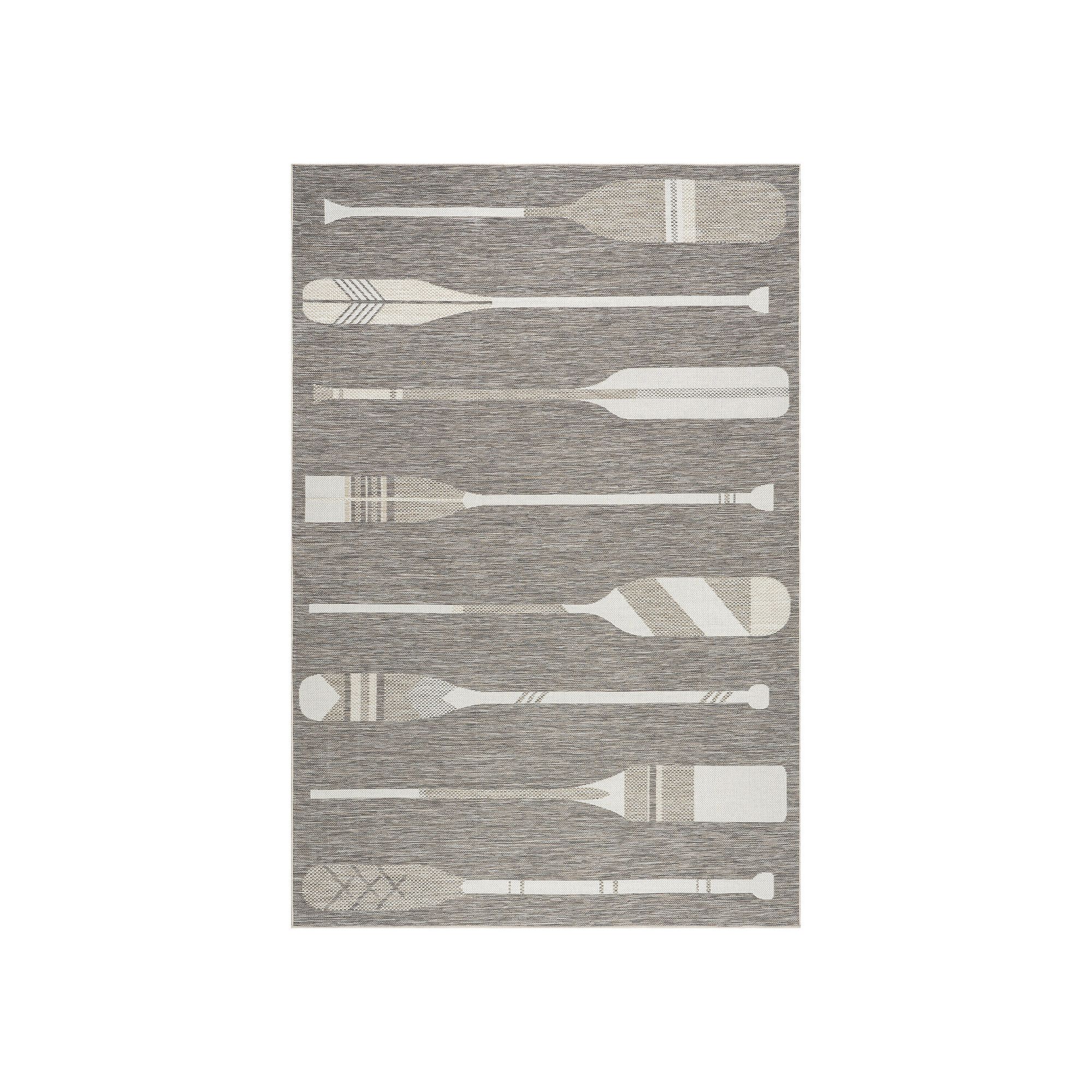 nuLOOM Emmie Graphic Area Rug, Beige