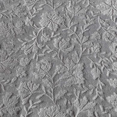 ddie Bauer Woodblock Floral Throw Blanket
