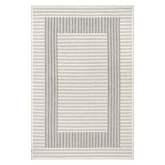 nuLOOM Nicka Striped Border Area Rug