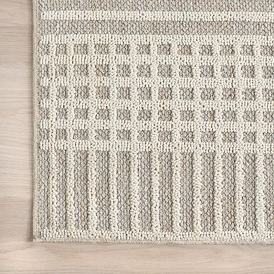 nuLOOM Yulia Geometric Bands Area Rug