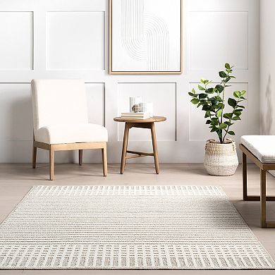 nuLOOM Yulia Geometric Bands Area Rug
