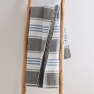 Levtex Home Provincetown Quilted Throw Blanket Blanket