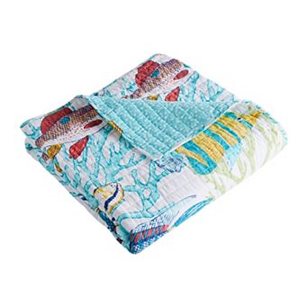 Levtex Home Beachwalk Quilted Throw Blanket