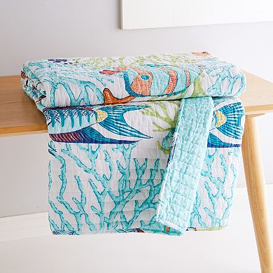 Levtex Home Beachwalk Quilted Throw Blanket